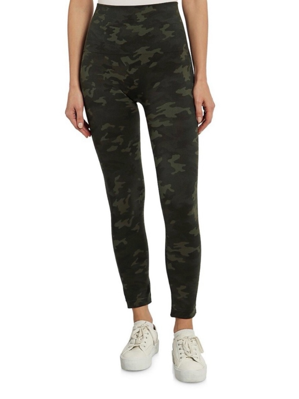 Bagatelle Seamless 7/8 Camo Leggings High Waist Compression | Size M